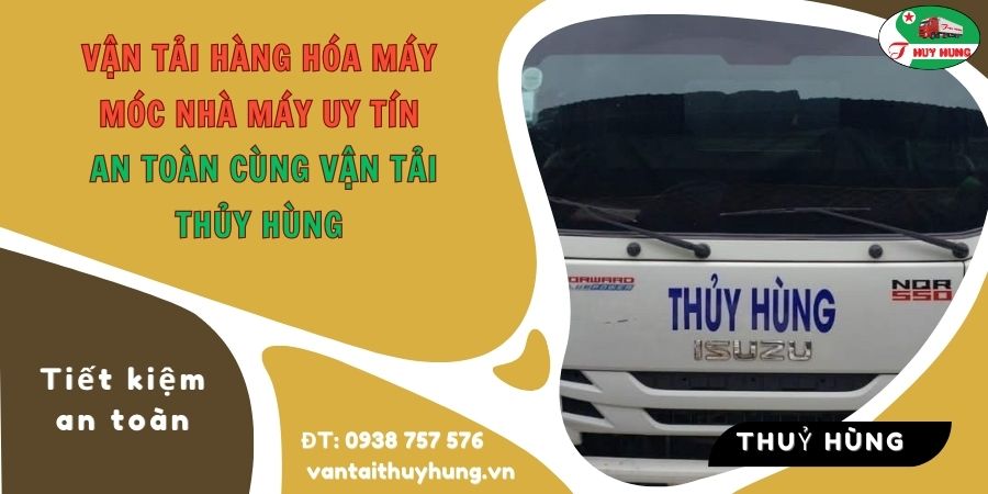 vận tải hàng hóa máy móc nhà máy