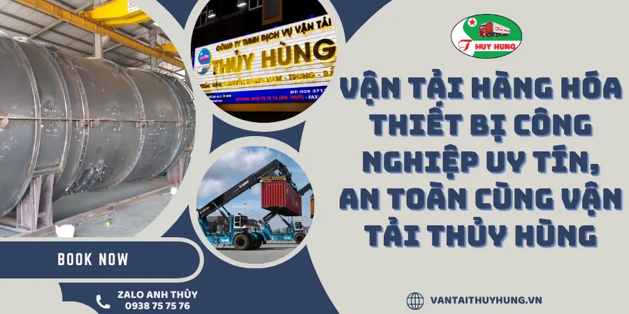 vận tải hàng hóa thiết bị công nghiệp
